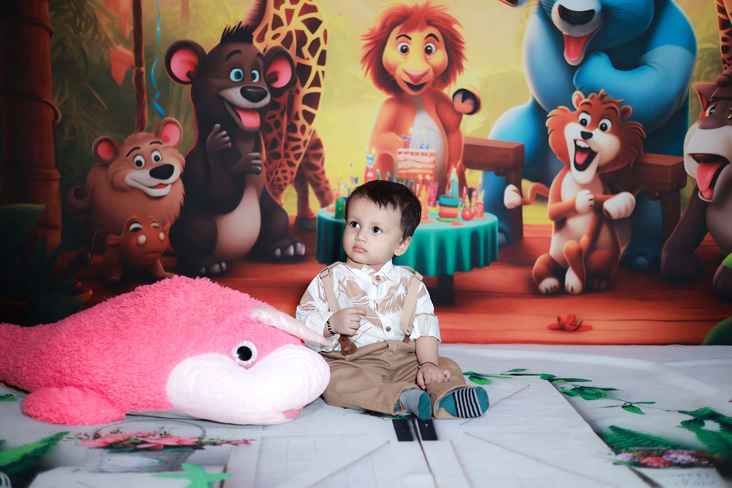First birthday photoshoot in Delhi